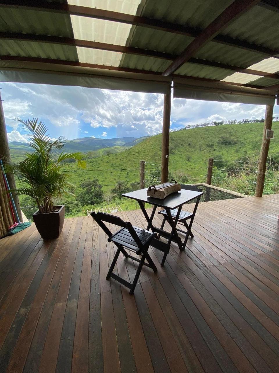 Chale Conteiner Com Vista Para Serra Da Canastra São Roque de Minas Exterior foto